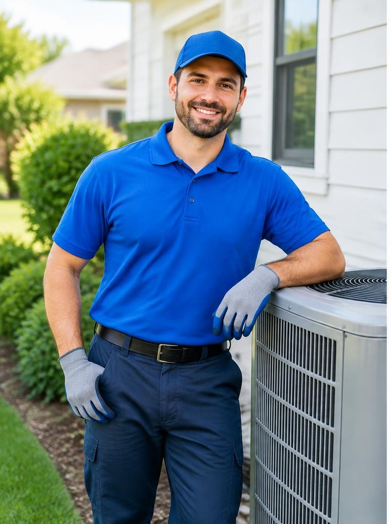 ComfortFlow heating and cooling technician