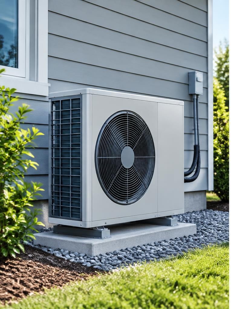 Modern outdoor HVAC equipment