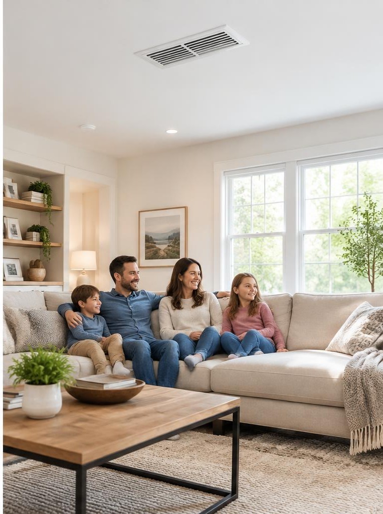 Comfortable family living room